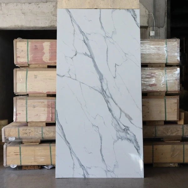 High Glossy PVC Marble Wall Panel factory