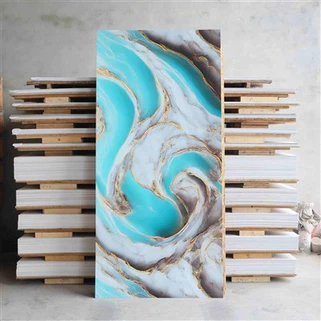 Eco-Friendly Healthy Non-Toxic UV Marble Sheet
