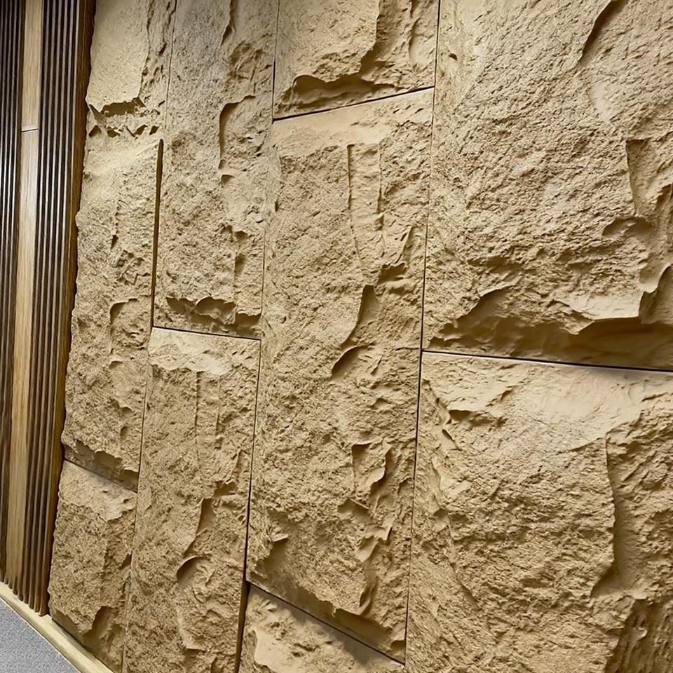 Textured PU Stone Wall Panels With Natural Finishes suppliers