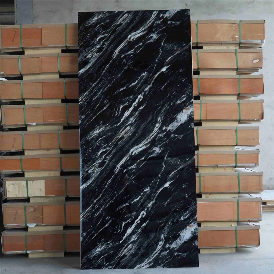 Versatile Decorative 3D Textured UV Marble Sheet high quality