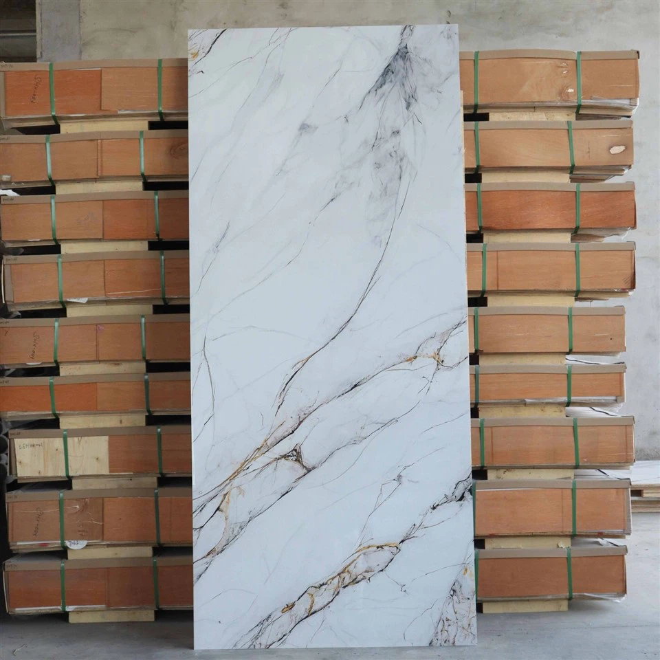 Versatile Decorative 3D Textured UV Marble Sheet factory