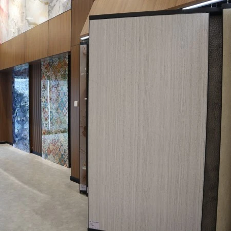 Waterproof Embossed PVC Sheet For Modern Interior Decoration factory