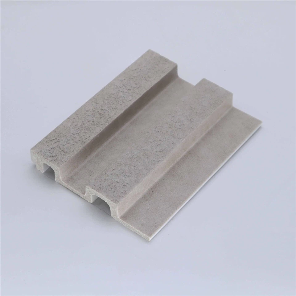 Waterproof Fluted Wood Slat PS Interior Wall Panel suppliers