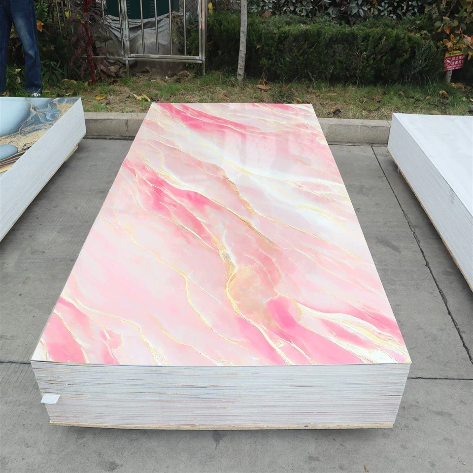Waterproof WPC UV Wall Panel Marble Alternative suppliers